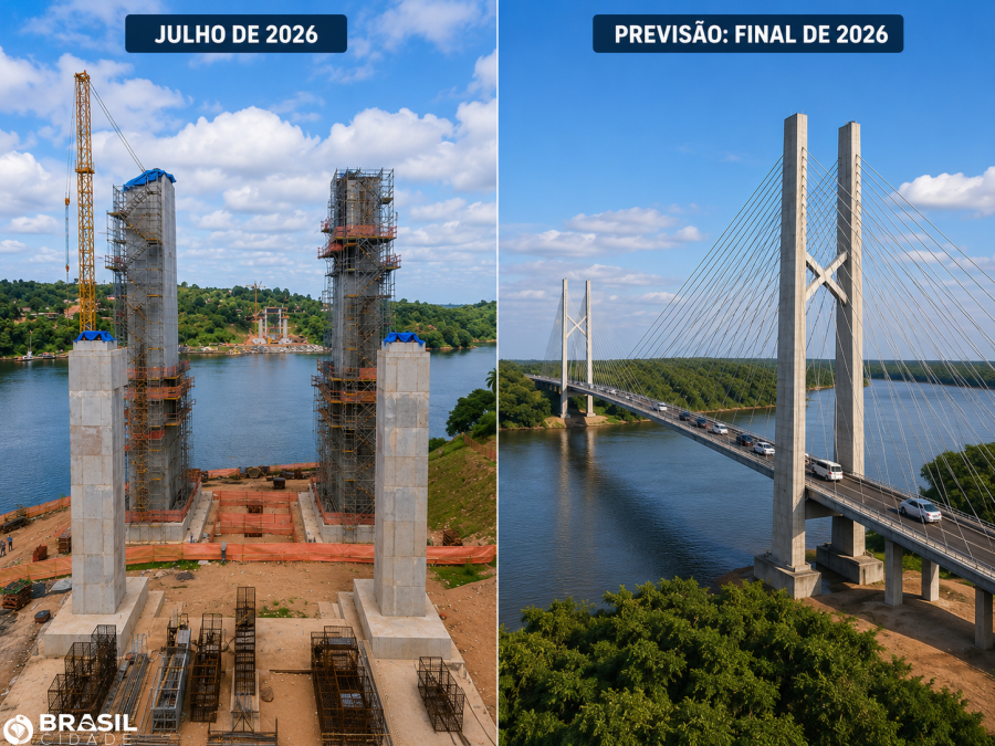 Ponte sobre o Rio Xingu entra na reta decisiva e reforça expectativa de transformação na Transamazônica