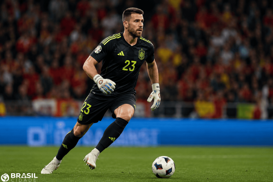Unai Simón, um goleiro estranho e eficiente