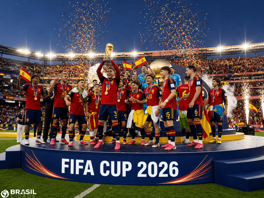 Espanha vence a Argentina e conquista o bicampeonato da Copa do Mundo de 2026
